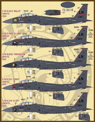 ファーボール 48-093 1/48 F-15Eドローンキラー