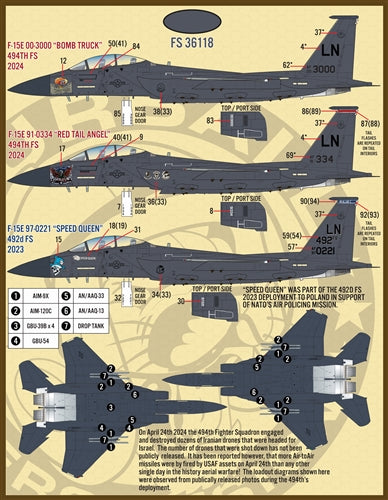 ファーボール 48-093 1/48 F-15Eドローンキラー