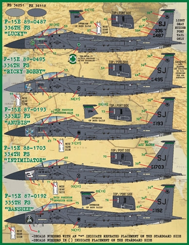 ファーボール 48-098 1/48 F-15E 第4戦闘航空団ドローンキラー