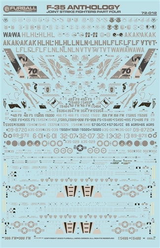 ファーボール 72-012 1/72 F-35A アンソロジー パート4