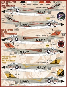 ファーボール FDS-4807 1/48 アメリカ海軍 F3H-2 スクリーミンデーモンズ、パート2