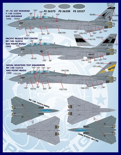 ファーボール F/D&S-4819 1/48 トムキャット カラー&マーキング パート X