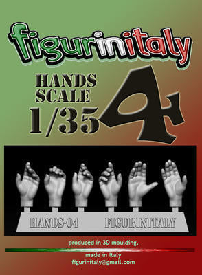 FIGURINITALY H35-4 1/35 ハンドセット4