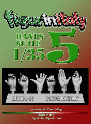 FIGURINITALY H35-5 1/35 ハンドセット5