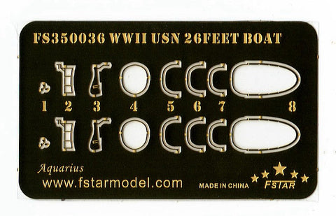 ファイブスターモデル FS350036 1/350 WWII アメリカ海軍 26フィートボート (2セット)(3Dプリンター製)