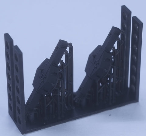 ファイブスターモデル FS350047 1/350 WWII時のアメリカ海軍重巡洋艦・軽巡洋艦用レーダーセットIV