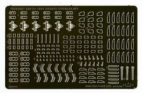 ファイブスターモデル FS350057 1/350 アメリカ海軍 F/A-18E/F ホーネット アップグレードセット トランペッター用 (6セット分)