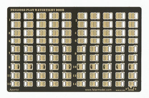 ファイブスターモデル FS350068 1/350 中国海軍 艦艇用 水密扉