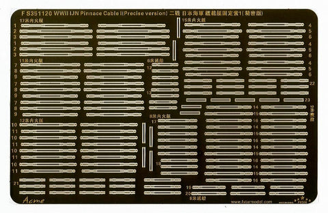 ファイブスターモデル FS351120 1/350 WWII 日本海軍 艦載艇 固定バンド 1(精密版)