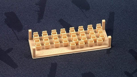 ファイブスターモデル FS351133 1/350 WWII 日本海軍 対空砲弾 弾薬箱(蓋開き状態) (3Dプリンター製)