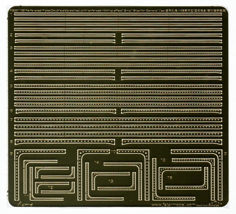 ファイブスターモデル FS351139 1/350 穴あきプレート(両面エッチング、強化リブ加工) 一般用小型サイズ