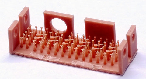 ファイブスターモデル FS351170 1/350 WWII 日本海軍 艦艇用 各種艦艇水平桁用檣灯・風向発信器・風速発信器 1 3Dプリント