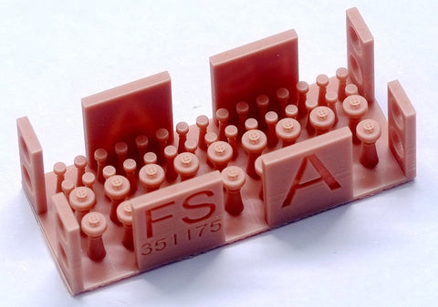 ファイブスターモデル FS351175 1/350 WWII 日本海軍 艦艇用キノコ型通風筒 1 3Dプリント