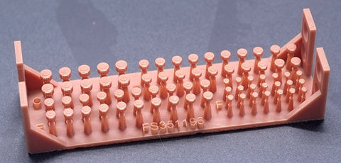 ファイブスターモデル FS351196 1/350 WWII 日本海軍 艦艇用 キノコ型通風筒4 3D Printing