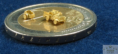 ファイブスターモデル FS700002 1/700 アメリカ軍用車輌 トラック&ジープセット