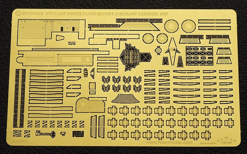 ファイブスターモデル FS700025 1/700 WWII ボーグ級護衛空母用アップグレードスーパーセット(タミヤ 31711用)