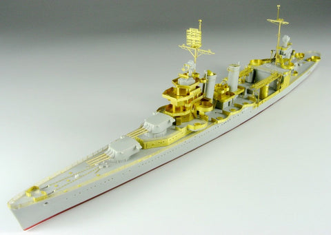 ファイブスターモデル FS700036 1/700 WWII ニュー・オリンズ級重巡洋艦 CA-38 サンフランシスコ用アップグレードスーパーセット(トランぺッター05746 & 05747用)