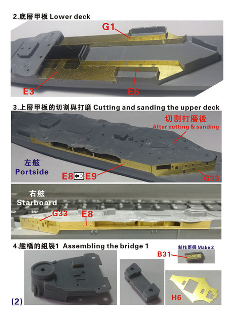 ファイブスターモデル FS700111 1/700 イギリス国海軍 巡洋戦艦 フッド 1941用 スーパーアップグレードセット(タミヤ用)