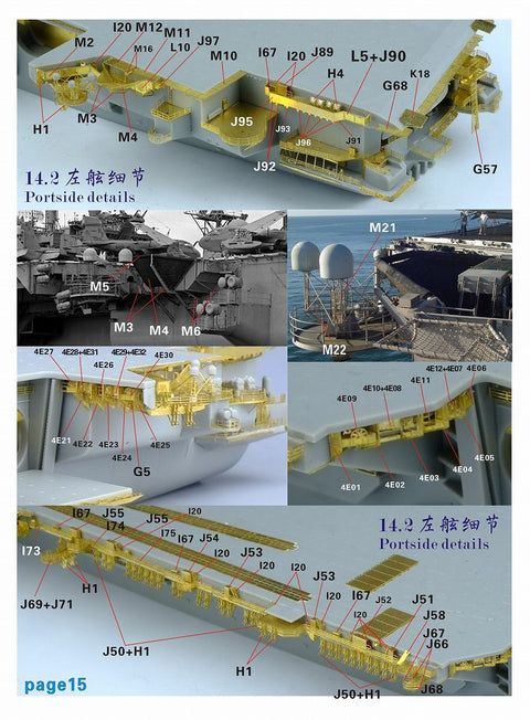 ファイブスターモデル FS700131 1/700 アメリカ海軍 航空母艦 CV-63 キティホーク 2006 アップグレードセット(トランぺッター06714用)