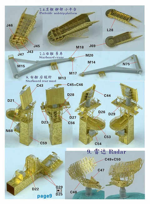 ファイブスターモデル FS700131 1/700 アメリカ海軍 航空母艦 CV-63 キティホーク 2006 アップグレードセット(トランぺッター06714用)