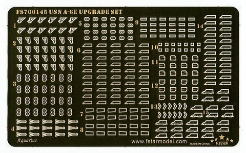 ファイブスターモデル FS700145 1/700 現用 アメリカ海軍 A-6E イントルーダー アップグレードセット