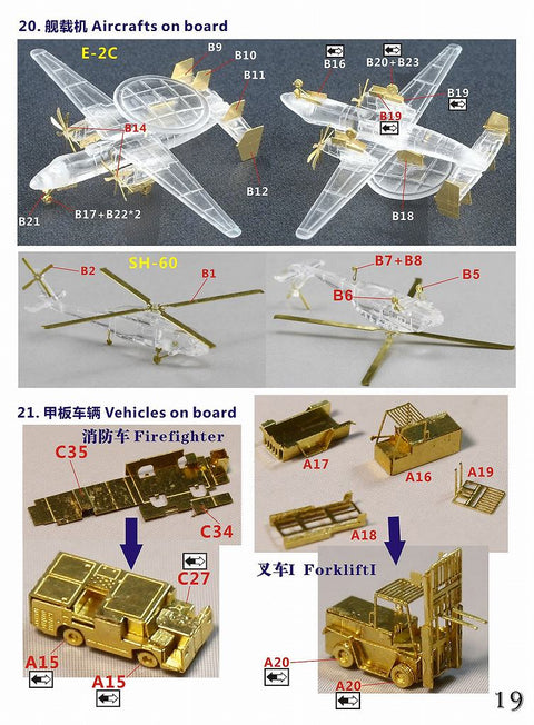 ファイブスターモデル FS700155 1/700 アメリカ海軍 航空母艦 CVN-71 セオドア・ルーズベルト 2006年 スーパーアップグレードセット(トランぺッター05754用)