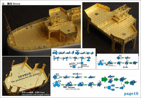 ファイブスターモデル FS710018 1/700 日本海軍 軽巡洋艦 大淀 1944用 アップグレードセット (アオシマ 04540用)