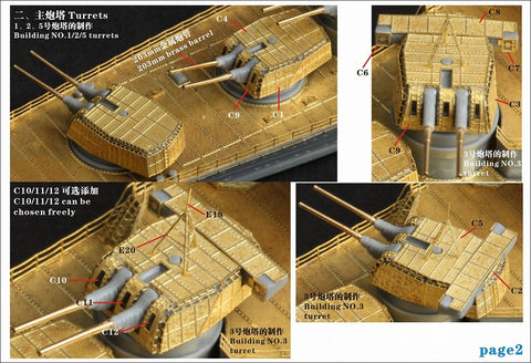 ファイブスターモデル FS710021 1/700 日本海軍 重巡洋艦 鈴谷 1944用 アップグレードセット (タミヤ 31343用)