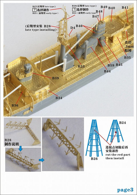 ファイブスターモデル FS710022 1/700 日本海軍 一等輸送艦用 アップグレードセット(タミヤ31501用)