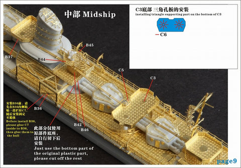 ファイブスターモデル FS710029 1/700 日本海軍 特型駆逐艦II型 敷波 1944用 アップグレードセット