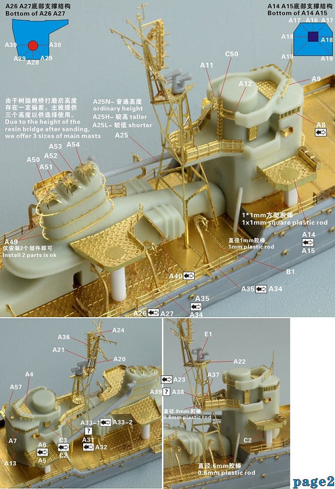 ファイブスターモデル FS710123 1/700 日本海軍 駆逐艦 涼月 スーパーアップグレードセット(アオシマ 02464用)