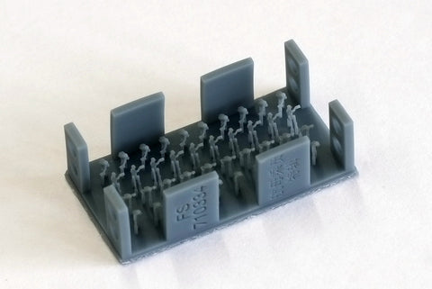 ファイブスターモデル FS710334 1/700 船員 9 日本海軍 空母甲板クルー スペシャルセット 1 (3Dプリンター製・7ポーズ各10体)