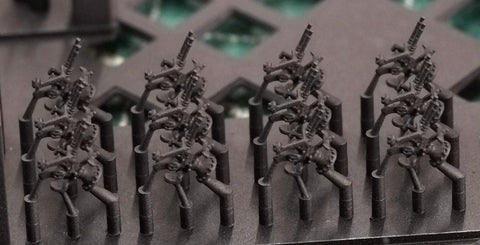 ファイブスターモデル FS710347 1/700 WWII 日本海軍 小型対空兵装II(93式13mm連装、射撃角2種、各12セット)