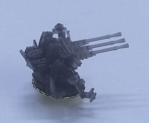 シードホビー SH350009 1/350 WWII日本海軍 九六式25mm三連装対空砲(LPR機械式照準器付き)(6セット)