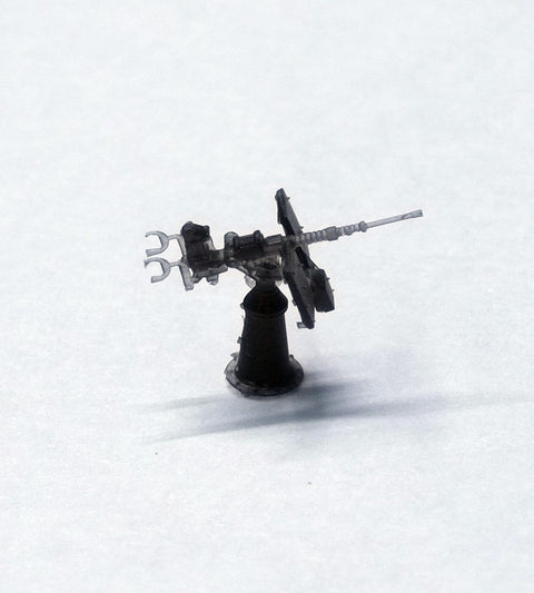 シードホビー SH350012 1/350 WWII アメリカ海軍 20mmエリコン単装機関砲 中/後期型 タイプA (12個入) 3D プリント