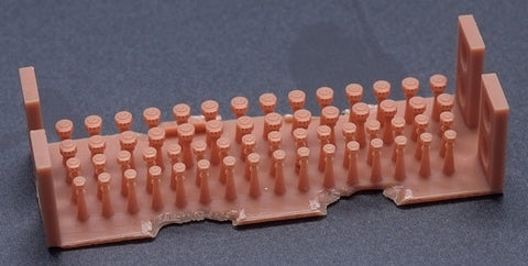 シードホビー SH700058 1/700 WWII 日本海軍 通風筒 2 (キノコ型)3Dプリント