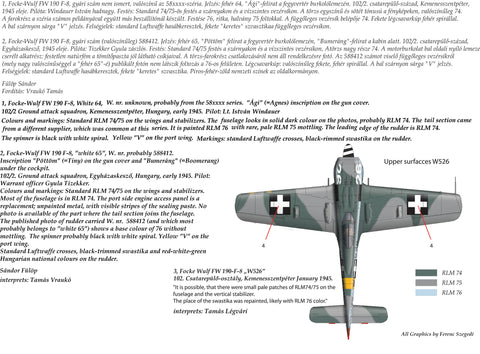 HADモデル 32057 1/32 FW 190 F-8 デカールシート