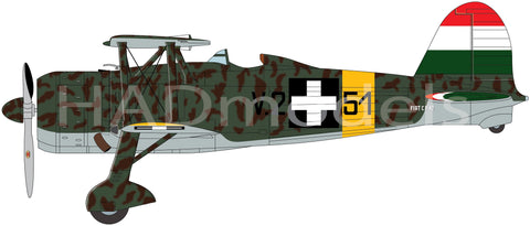 HADモデル 32074 1/32 CR-42 ハンガリー空軍 十字章付き ICM キット