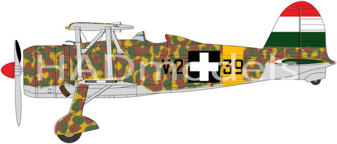 HADモデル 32074 1/32 CR-42 ハンガリー空軍 十字章付き ICM キット