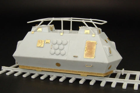 ハウラー HLH72009 1/72 スタイヤ―K2670軽装甲軌道車 エッチングパーツ(UM257用)