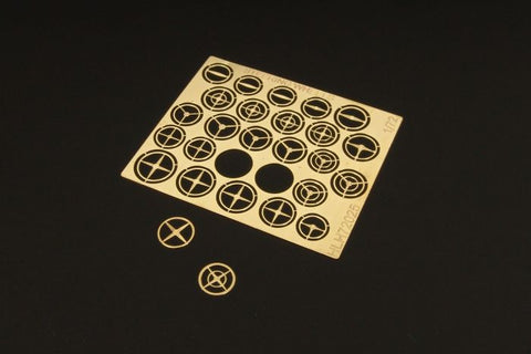 ハウラー HLH72025 1/72 ステアリングホイール エッチングパーツ