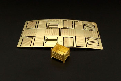 ハウラー HLH72031 1/72 スチールのコンテナ エッチングパーツ (2個入り)