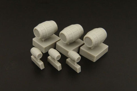 ハウラー HLH72033 1/72 木製バレルとバケット エッチングパーツ