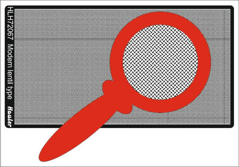 ハウラー HLH72067 1/72 現用 メッシュプレート 楕円形タイプ エッチングパーツ