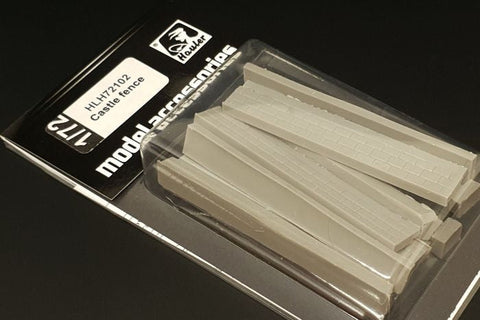 ハウラー HLH72102 1/72 城のフェンス エッチングパーツ