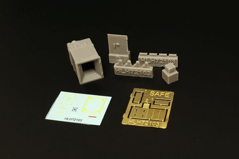 ハウラー HLH72103 1/72 金庫 エッチングパーツ
