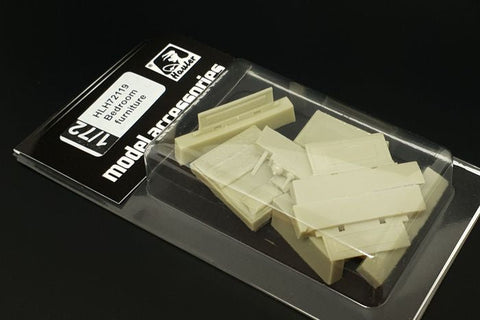 ハウラー HLH72119 1/72 寝具と家具セット