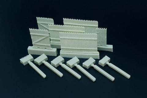 ハウラー HLH72134 1/72 木製の囲い