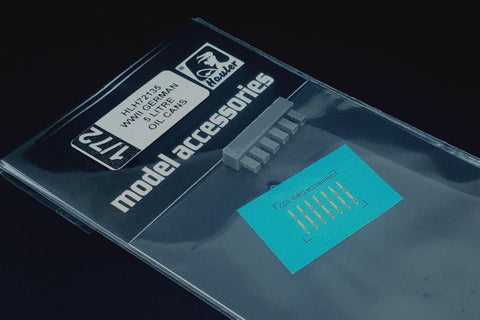 ハウラー HLH72135 1/72 WWII ドイツ5リットル オイル缶 (6個)