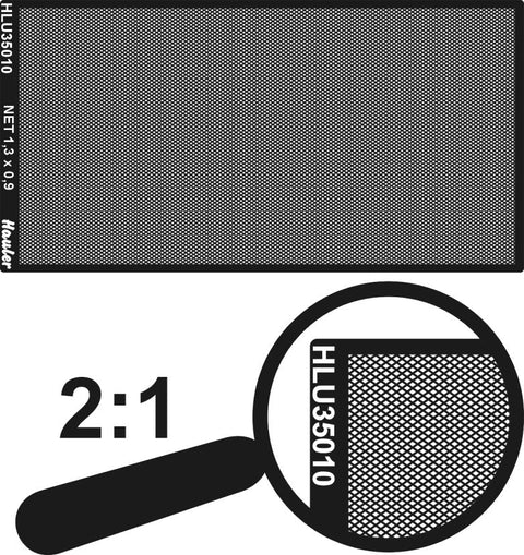 ハウラー HLU35010 1/35 1,3x0,9mm ネット(100mm×50mm)